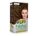 Nisha Cream 5.0 Light Brown Hair Color, No Ammonia, Long-Lasting, Hair Colour For Women Fast Shipping to USA & Canada - Image 2