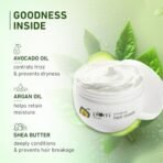 Plum Avocado Hair Mask For Frizzy, Curly And Wavy Hair I With Avocado Oil, Argan Oil & Shea Butter | Hair Spa Cream For Women & Men I 250Gm, 1 Count - Fast Shipping to USA & Canada - Image 5