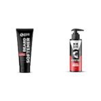 BEARDO Softner & Godfather Gel Beard Wash For Men Combo - Fast Shipping to USA & Canada