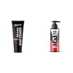 BEARDO Softner & Godfather Gel Beard Wash For Men Combo - Fast Shipping to USA & Canada