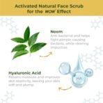 WOW Skin Science Neem & Hyaluronic Acid Pimple Care Face Scrub | Anti-Bacterial | Unclogs Pores | Removes Impurities | Improves Skin Elasticity | Hydrates Skin | 100gms - Fast Shipping to USA & Canada - Image 4