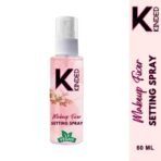 KINDED Makeup Fixer Setting Spray After Makeup Liquid for Face Makeup Infused with Aloe Vera Extracts Jojoba Oil Non Sticky Long Lasting Formula for Dry Oily Combination All Skin Girls Women - 60 ml - Fast Shipping to USA & Canada - Image 3