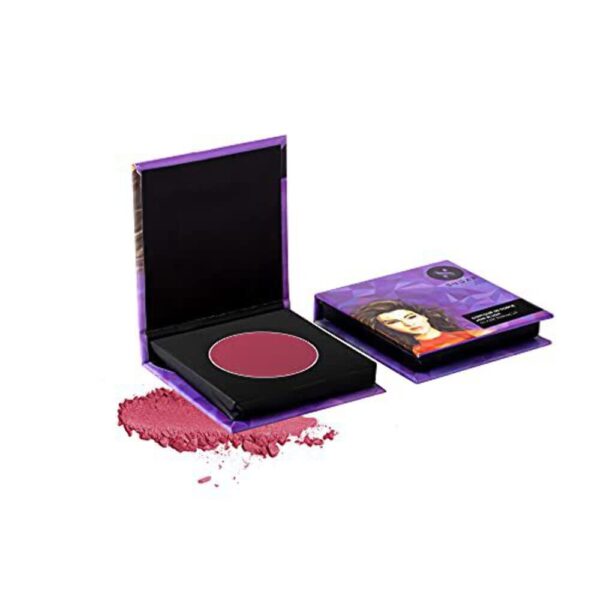 SUGAR Cosmetics Contour De Force Mini Blush for Face | Face Blusher for Face Makeup | Smooth Texture | Matte & Blendable | Paraben & Cruelty Free | 4gm | 02 Pink Pinnacle (Deep Rose Blush) - Fast Shipping to USA & Canada