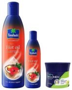 Parachute Advansed Ayurvedic Hot Oil, Warming Coconut Hair Oil, 400 ml + 90 ml & Parachute Hair Cream for Men, 100ml |Anti Dandruff |Hair Cream After Shower |Non Sticky Oil Replacement Hair Cream - Fast Shipping to USA & Canada - Image 2