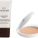 Colorbar Cosmetics Flawless Finish Primer, Transparent, 30 ml & Colorbar Radiant White UV Compact Powder, Sandy Nude, 9g - Fast Shipping to USA & Canada