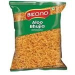 Bikano Namkeens Pack of 12 (Pack of 12, Aloo Bhujia) - Fast Shipping to USA & Canada