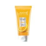 LAKME Blush & Glow Brightening Lemon Facewash, With Vitamin C Serum - Fast Shipping to USA & Canada