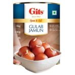 Gits Open & Eat Mini Rasgulla, 30 Pieces Per Can, Authentic Bengali Sweet, 1Kg & Gits Gulab Jamun, 1kg - Fast Shipping to USA & Canada - Image 6