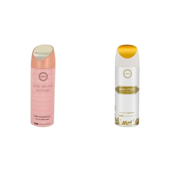 Armaf Club De Nuit Body Spray for Women, 200ml,Armaf High Street Perfume Body Spray - 200ml (Deodorant Spray for Woman) - Fast Shipping to USA & Canada