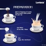 Levista Classic Pure Instant Coffee (100 Gram Pouch) | Premium Blend of 100% Arabica & Robusta Coffee Bean | Caffeine Coffee with Rich Bold Flavour for an Energising Experience - Fast Shipping to USA & Canada - Image 6
