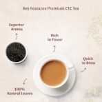 Golden Tips Premium Finest CTC Chai Patti (500gram- 250 Cups) - Fast Shipping to USA & Canada - Image 3