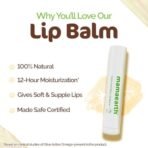 Mamaearth Nourishing 100% Natural Lip Balm with Vitamin E and Shea Butter - 4 g | 12-Hour Moisturization | Makes Lips Soft & Supple - Fast Shipping to USA & Canada - Image 5
