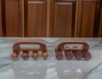 FA INDUSTRIES Wooden B 8ack Massager Back Pain Relief Whole Body Massager Of 8 Massage Roller (Size - 16 x 7.5 x 7.5 cm) Combo Pack of 2 - Fast Shipping to USA - Image 5