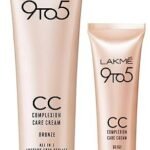 LAKME Complexion Care Acne Prone Face Cream, Glossy Finish Beige, 9G & 9 To 5 Complexion Light Care Face Cc Cream, Bronze, Spf 30, Conceals Dark Spots & Blemishes, 30 G, 2 count - Fast Shipping to USA & Canada