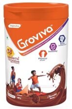 Groviva Child Nutrition Supplement Powder Jar - 400g (Chocolate) - Fast Shipping to USA & Canada - Image 2