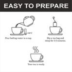 Golden Tips Orange Pekoe Black Tea Loose Leaves Tin can (100 Gram, 50 cups) - Fast Shipping to USA & Canada - Image 6