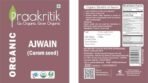 Praakritik Organic Ajwain | Carom Seeds | Ajwain Seeds | 100% Organic | 100% Natural | Antioxidant | No Added Preservatives | Pack of 4 | 100 Grams Each - Fast Shipping to USA & Canada - Image 5