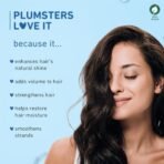 Plum Coconut Milk & Peptides Shampoo for Dry & Frizzy Hair | Provides 22X Shiny & Softer Hair | Paraben-Free | Hair Shampoo for Women & Men | for Straight, Wavy & Rough Hair | pH Balanced | 500ml - Fast Shipping to USA & Canada - Image 3