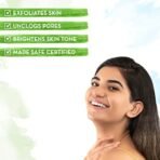 Mamaearth Rice Face Scrub for Glowing Skin, With Rice Water & Niacinamide for Glass Skin - 100 g - Fast Shipping to USA & Canada - Image 5