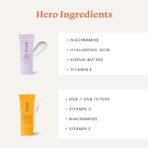 Foxtale Healthy Glow Combo for Soft and Hydrated Skin and a Healthy Golden Glow with Nourishing Moisturizer - 50 ml and Glow Sunscreen - 50 ml, For All Skin Types, Men & Women - Fast Shipping to USA & Canada - Image 4