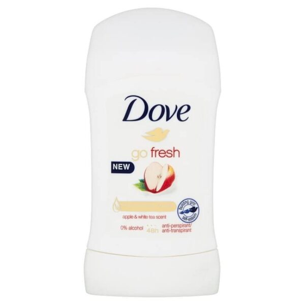 Dove Women Anti-Perspirant Deodorant Stick, 40Ml (Apple & White Tea) - Fast Shipping to USA & Canada