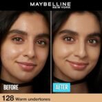 Maybelline New York Liquid Foundation, Matte Finish, With SPF, Absorbs Oil, Fit Me Matte + Poreless, 128 Warm Nude, 30 ml - Fast Shipping to USA & Canada - Image 5
