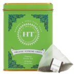 Harney & Sons Caffeinated Organic Plain Green Tea Tin 20 Sachets - Fast Shipping to USA & Canada - Image 3