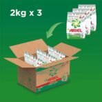Ariel Matic Detergent Powder Front Load - 4kg + 2kg free | Removes 100 Tough Stains in 1 wash | Specially Designed for Washing Machines | Fresh Fragrance - Fast Shipping to USA & Canada - Image 3