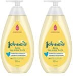 Johnson's Baby Top to Toe Baby Bath | 100% Soap Free Body Wash for All Skin Types | 500ml (Pack of 2) - Fast Shipping to USA & Canada