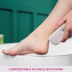 VEGA Rectangle Shaped Pumice Foot Tool Stone , White - Fast Shipping to USA & Canada - Image 7