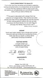 Newby Assam Black Tea Bags | 25 Counts | Premium Blend | Bold, Malty Flavor, Perfect for Revitalizing Breakfast | 50 gm - Fast Shipping to USA & Canada - Image 7