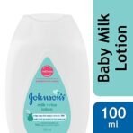 Johnson's Baby Milk and Rice Lotion, 100ml, White - Fast Shipping to USA & Canada - Image 4