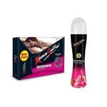 KamaSutra Dotted Condom 12's and Personal Strawberry Lubricant Gel 50ml (Set of 2) - Fast Shipping to USA