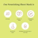 Foxtale Nourishing Sheet Mask with Hyaluronic Acid and Avocado for Nourishing & Hydration, Men & Women, 26g - Fast Shipping to USA & Canada - Image 7