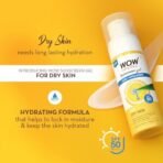 WOW Skin Science Sunscreen Gel For Dry Skin | SPF 50 PA++++ | With Aloe Vera & Hyaluronic | Hydrates Skin | Lightweight | Quick Absorbing | No White Cast | UVA & UVB Protection | 50 ml |Pack of 3 - Fast Shipping to USA & Canada - Image 4