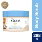 Dove Exfoliating Body Polish| Body Scrub |Deeply Nourishing Crushed Macadamia and Rice Milk |Moisturises & Brightens Skin | Sulphate Free|298gm - Fast Shipping to USA & Canada - Image 3