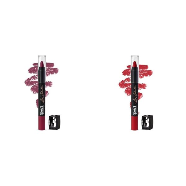 Glam 21 Lip Seduction Non- Transfer Crayon Lipstick|Wine|14 Lip Seduction Non- Transfer Crayon Lipstick| Lightweight & Longlasting|Creamy Matte Formula - 2.8gm|Red Obsession|02 - Fast Shipping to USA & Canada