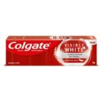 Colgate Visible White Toothpaste (50g) Teeth Whitening Starts in 1 week, Safe on Enamel, Stain Removal Tooth Paste and Minty Flavour for Fresh Breath. - Fast Shipping to USA & Canada - Image 2