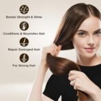 Nisha Hair Conditioner Smooth Naturally Strong Beautiful (Avocado and Brahmi Oils, 180ml (Pack of 2)) - Fast Shipping to USA & Canada - Image 6