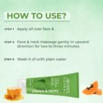 Jovees Herbal Papaya & honey Face Scrub For Normal to Dry Skin 100gm - Fast Shipping to USA & Canada - Image 7