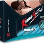KamaSutra Ribbed Condoms Pack Of 20 - Fast Shipping to USA
