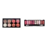 Glam 21 Blush Highlighter Palette Silky pigments 24 gm - Amaze-02 Shades of Trend Eyeshadow Palette 10 Highly Pigmented Shades |Smudge Free & Long-Lasting 13.5gm - Shade -04 - Fast Shipping to USA & Canada