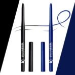 KINDED Kind Eyes Kajal 3 in 1 Kohl Kajal Eye Liner Smokey Eye Shadow Waterproof Smudge Proof 18 Hours Colour One Stroke Auto Kajal Pencil (Combo 0.35 gm each, Boundless Black & Butterfly Blue) - Fast Shipping to USA & Canada - Image 2
