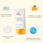 O3+ Bridal Radiance Sunscreen SPF 50 PA +++ Dry Touch & Ultra Light Non-greasy and leaves no white cast Prevents Damage From UVA | UVB | HEV | IR | Dermatologist Tested | 75g - Fast Shipping to USA & Canada - Image 4