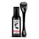 Beardo Beard & Hair Growth Oil 50ml & Derma Roller For Hair Growth 0.5 mm| Dermaroller | For Thicker & Longer Beard | Uneven, Patchy & Fast Beard Growth | For Stronger & Fuller Beard Hair - Fast Shipping to USA & Canada - Image 2