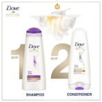 Dove Daily Shine Shampoo 340 ml|| For Dry and Damaged Hair|| Strengthening Shampoo Gives Smooth and Strong Hair - Mild Daily Shampoo for Men & Women (Pack of 2) - Fast Shipping to USA & Canada - Image 6