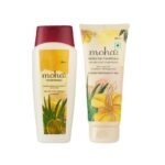 moha: Herbal Hair Shampoo | Mild Shampoo For All Hair Types 200 ml And Herbal Hair Conditioner For Men & Women 200 Ml | silky smooth hair, Jojoba Oil, Almond Oil (Shampoo and Hair Conditioner Combo) - Fast Shipping to USA & Canada