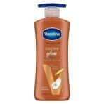 Vaseline Healthy Bright Body Lotion 400 ml, Daily Brightening Moisturizer with Sunscreen for Dry Skin, Gives Non-Greasy Glowing Skin - & Vaseline Intensive Care Cocoa Glow Body Lotion, 400 ml - Fast Shipping to USA & Canada - Image 3