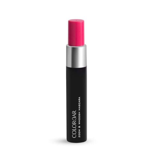 Colorbar Zoom and Whoosh mascara, Black Sin, 9 ml | Smudgeproof | Easy to use | Conditioning - Fast Shipping to USA & Canada
