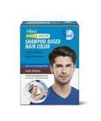 Nisha Dark Brown 5 Minute Shampoo Hair Color, Long Lasting Permanent Hair Colour For Women & Men, Ammonia Free Hair Dye/colour, 100% Grey Coverage - Fast Shipping to USA & Canada - Image 4